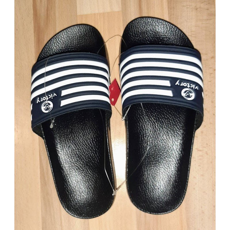 Men's slipper and women's slipper dark blue Victory