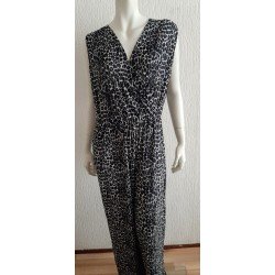Ladies romper / Jumpsuit GRAY / BLACK PATTERNS