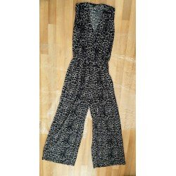 Ladies romper / Jumpsuit GRAY / BLACK PATTERNS