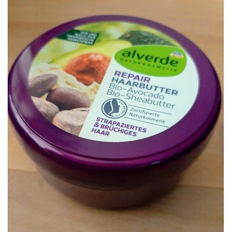 Alverde Repair Haarbutter/ Herstellende haarboter voor haaruitval