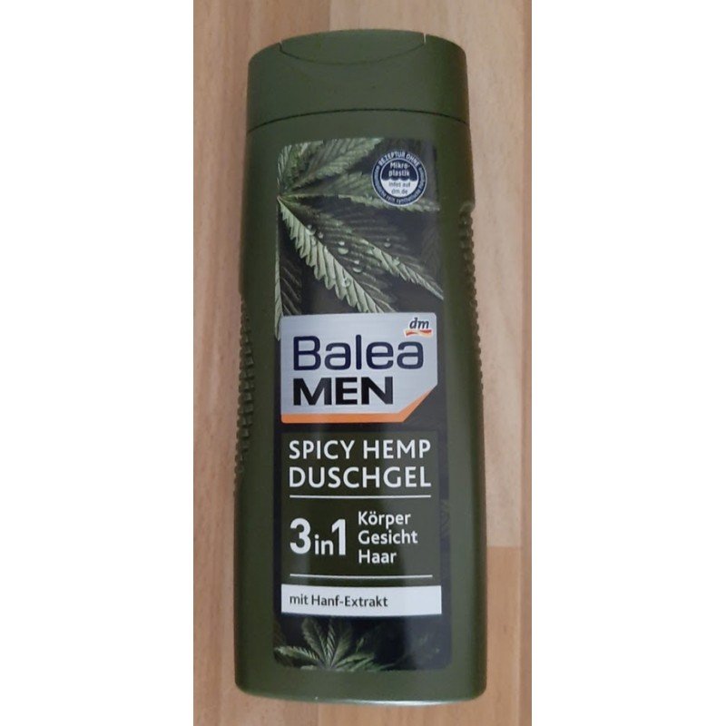 Balea douchegel Spicy Hemp voor mannen