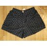 Damesbroek - Damesshort donkerblauw/wit met sterren