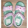 Children's shoe - Children's sandal pink girls with hearts