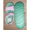 Children's shoe - Children's sandal pink girls with hearts