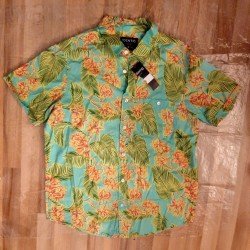 Men's Shirt with palm leaves