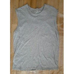Men's set (t-shirt / tank top and shorts) light gray
