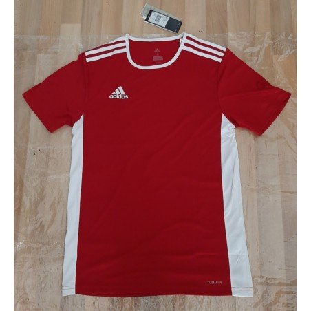 Heren T-shirt Adidas donkerrood