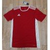 Heren T-shirt Adidas donkerrood