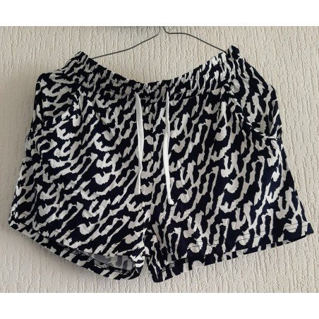 Ladies pants - Ladies shorts black/white