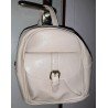 Ladies bag - Backpack beige medium size