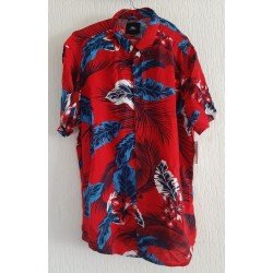 Men's shirt with large leaves