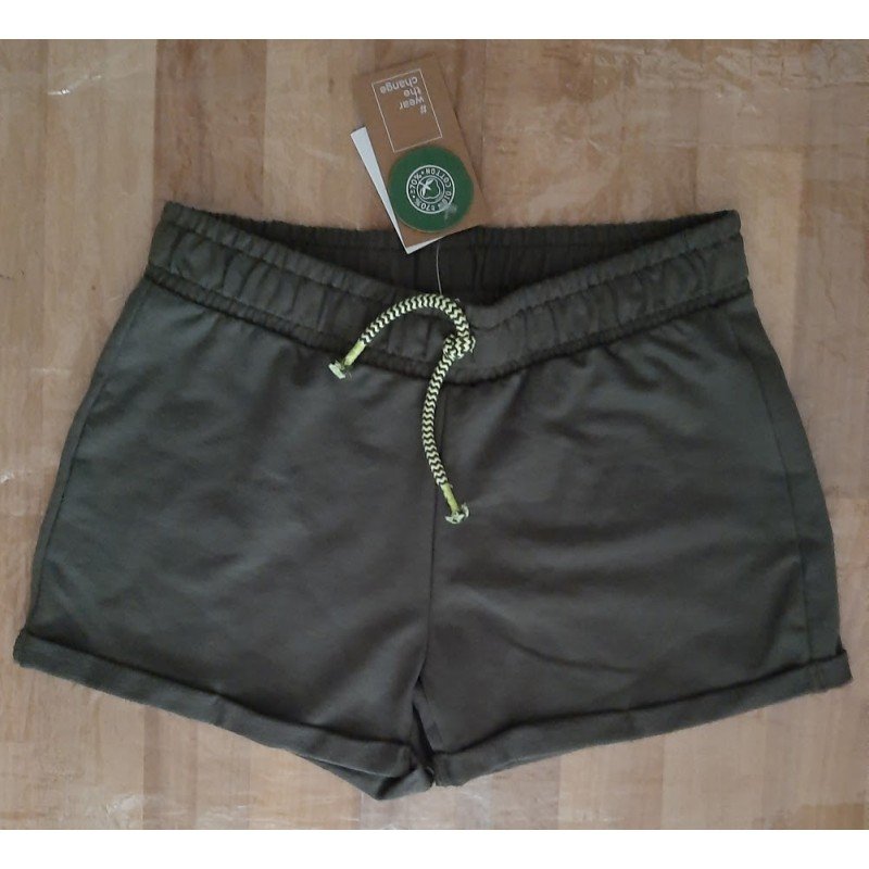 Girls shorts dark green