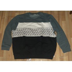 Heren T-shirt / Sweater Jack & Jones lange mouw blauw/zwart