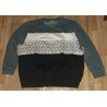 Heren T-shirt / Sweater Jack & Jones lange mouw blauw/zwart
