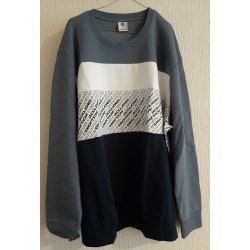 Heren T-shirt / Sweater Jack & Jones lange mouw blauw/zwart