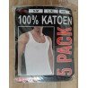 Sleeveless Men's t-shirt - 1 pack of 5 pieces