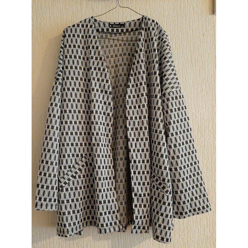 Vest/Blazer zwart/wit diverse patronen