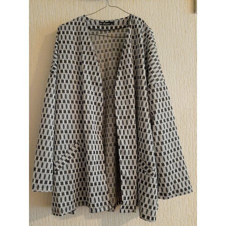 Vest/Blazer zwart/wit diverse patronen