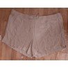 Damesbroek - Damesshort linnen beige
