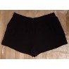 Ladies pants - Ladies short linen black