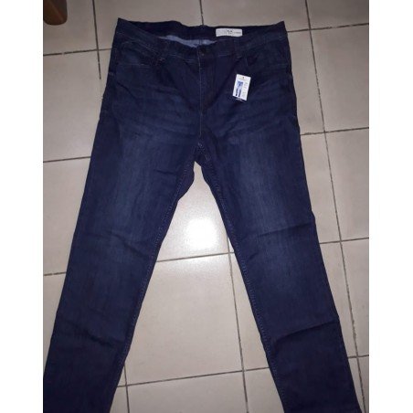 Denim Men's jeans long pants dark blue - Slim Fit