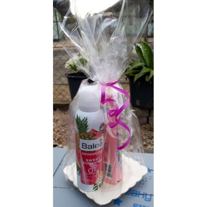 Balea woman gift: Showergel and Deodorant Sweet Sunshine