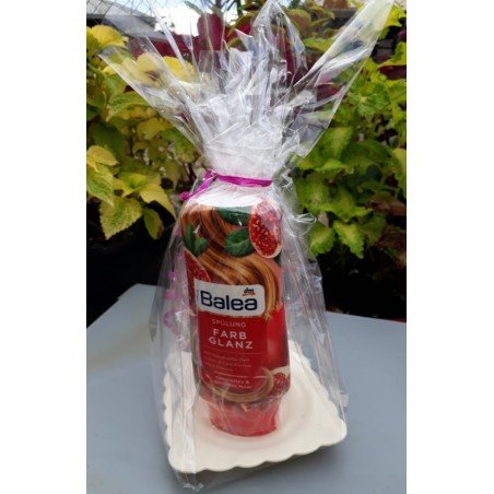 Balea vrouw cadeau: Deodorant Love melon en conditioner Farb Glanz