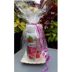 Balea vrouw cadeau: Deodorant Love melon en conditioner Farb Glanz