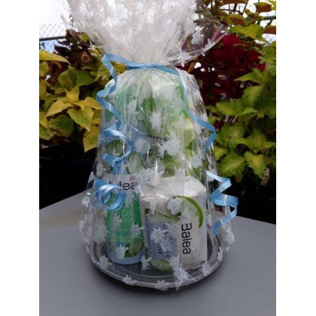 Balea vrouw cadeau: Shampoo Pure Frisch, badzeep en wasser spray
