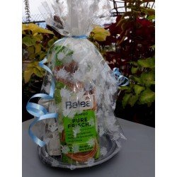 Balea vrouw cadeau: Shampoo Pure Frisch, badzeep en wasser spray