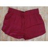 Women's / Ladies pants - Women's shorts bordeaux