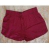 Women's / Ladies pants - Women's shorts bordeaux
