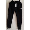 Herenset / Trainingspak Fila (hoody capuchun en joggingbroek) zwart/grijs