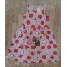 Children's dress with apples