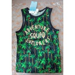 Jongensset: jongens Tanktop en Short Jungle patronen