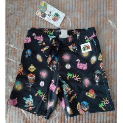 Jongensshort met dierenprints