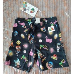 Jongensshort met dierenprints