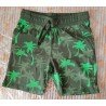 Boys shorts green with palm trees