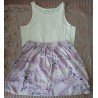 Girls set size 146: Girls blouse / tank top and purple skirt