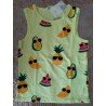 Boys set size 140: Boys Tanktop pineapple yellow and Short green