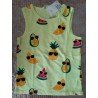 Boys set size 122: Boys Tanktop pineapple yellow and Short green