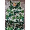 Jongensset: T-shirt en short jungle prints palmbomen en dieren