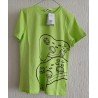 Boys set: T-shirt and short reflector green and XBOX print