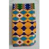 Clothing fabric yellow/blue/green African print