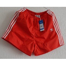 Women's pants - Adidas women's shorts red/white