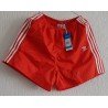 Women's pants - Adidas women's shorts red/white