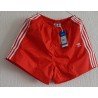 Women's pants - Adidas women's shorts red/white