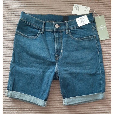 Boy shorts blue jeans