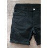 Jongensshort zwarte jeans
