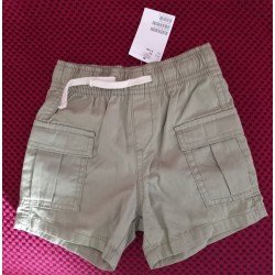 Jongensshort kakigroen